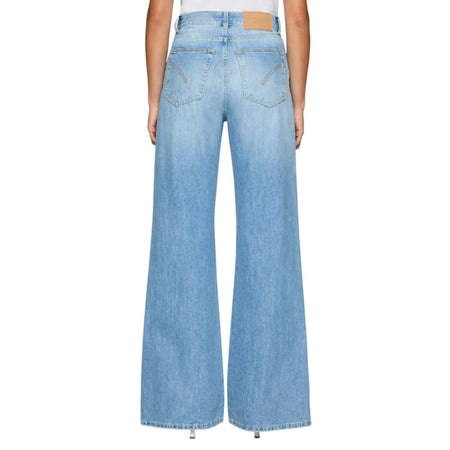 DONDUP pantaloni donna dondup - pantalone amber - denim da donna