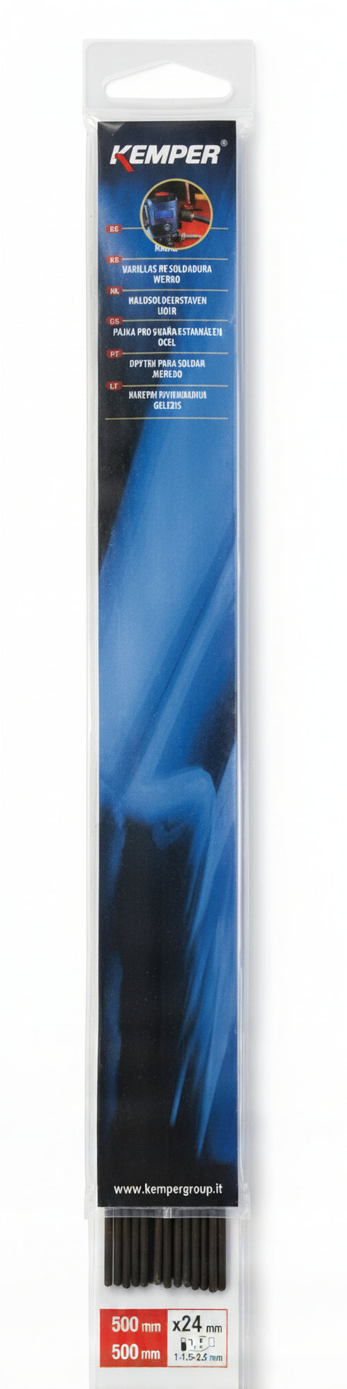 Kemper 5990 Materiale per Saldatura in Confezione Self-service, Ferro