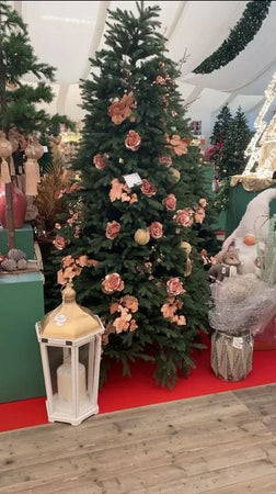 Albero di natale Slim "Kennedy" in PE Effetto Real Touch + PVC di Altissima qualità