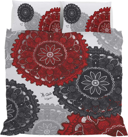 Kiosa Parure Copripiumino Matrimoniale in Cotone kio623 2511B70