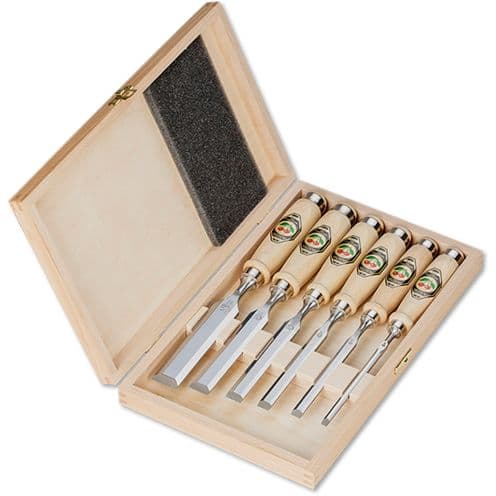 Kirschen set scalpelli 1101 HK 6 pz in cassetta di legno