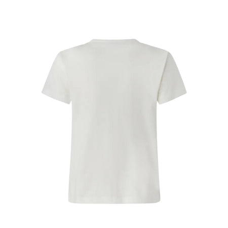 Pinko t-shirt donna pinko - nambrone t-shirt jersey logo - bianco da donna