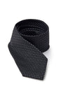 JIL SANDER Cravatta in Seta Nera 7 cm Jil Sander da uomo