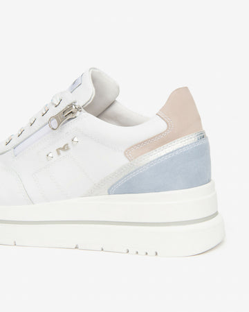 NeroGiardini Donna Sneakers in pelle e camoscio