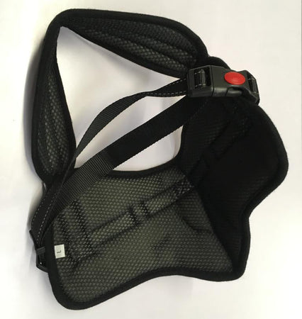 Pettorina regolabile in tessuto imbottito per cani