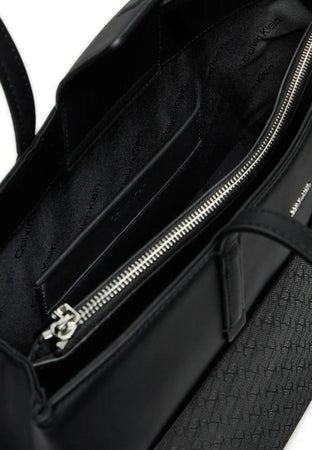 calvin klein BORSA CK MUST MEDIUM SHOPPER_MONO da donna