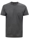 Corneliani T-shirt con taschino da uomo