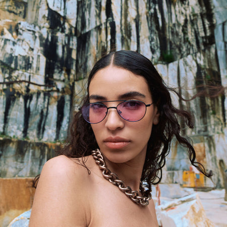 Occhaili da sole os sunglassess Bali Viola