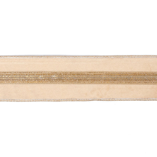 Nastro decorativo in poliestere per decorazioni natalizie 450 x 6.4 cm