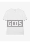GCDS T-SHIRT BAND LOGO REGULAR T-SHIRT da uomo