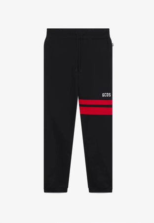 GCDS PANTALONE LOGO REGULAR SWEATPANTS da uomo