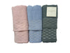 Set Asciugamani 3+3 Maestri Cotonieri India  Spugna di Cotone