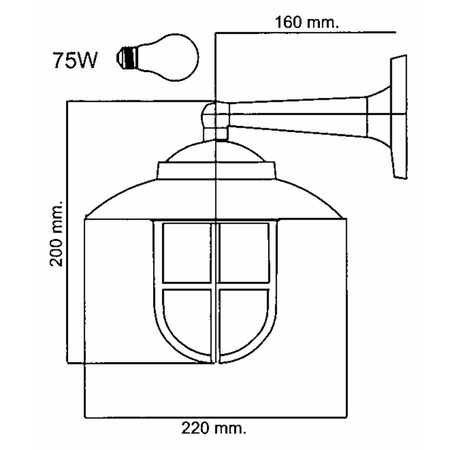 Lampada Con Gabbietta