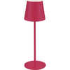 LAMPADA DA TAVOLO MAJESTIC AGATA RICARICABILE SENZA FILO ROSSO