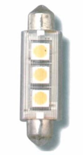 Lampada Led 12V 3L 44X12 Siluro L/Bianca Ang 90°