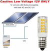Lampadina LED E14 AC/DC 12V-24V 3,5W RESA 35W 64SMD 2835 Bianco Caldo 3000K Barca Camper Luce Votiva