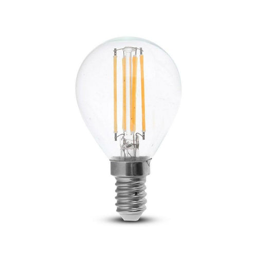 Lampada Led Sfera 4W E14 Chiara Filamen