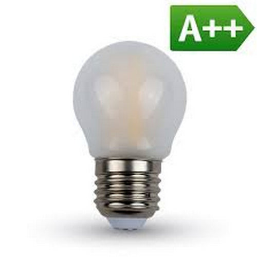 Lampada Sfera Smerigl Led 4W E27 L/Calda