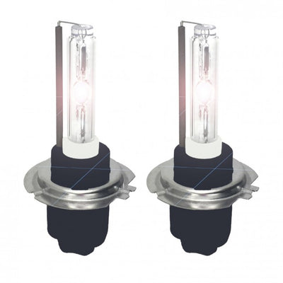 2 Lampade Luci kit Xenon H7 6000K Bianco Freddo 35W Xenon Ricambio Base in Ferro Alta Qualità