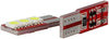 Luci T10 W5W Led 3W BIANCO Freddo 6000K Canbus 3SMD 5050 Portiera Pozzanghera Per Fiat Punto