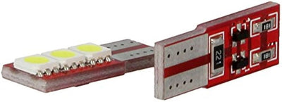 Luci T10 W5W Led 3W BIANCO Freddo 6000K Canbus 3SMD 5050 Portiera Pozzanghera Per Fiat Punto