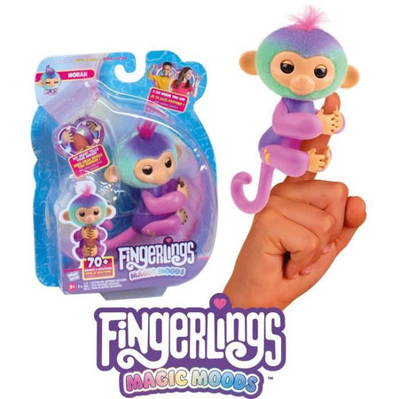 Fingerlings - LANSAY - Magic Moods Norah - Gioco di ricreazione - Bambini di 5 anni