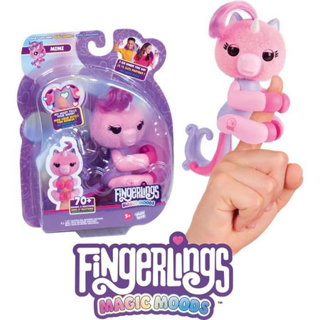 Fingerlings - LANSAY - Magic Moods Mimi l'unicorno - Gioco di animazione - Dai 5 anni