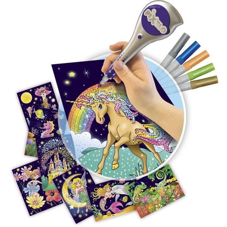 LANSAY Pixelo Coloring gioco Scatola di metallo - Mista - da 6 anni