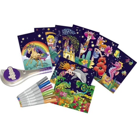 LANSAY Pixelo Coloring gioco Scatola di metallo - Mista - da 6 anni