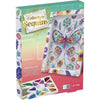 Farfalle - illustrazione con paillettes