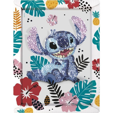 Collezione di paillettes STITCH, gioco creativo, set Disney Stitch, dai 7 anni in su, LANSAY