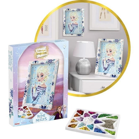 Gioco creativo - LANSAY - Collezione paillettes - ELSA FROZEN - Dai 7 anni