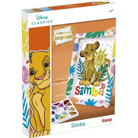 Gioco creativo - LANSAY - Collezione paillettes - SIMBA IL RE LEONE - Dai 7 anni