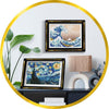 Kit creativo per il tempo libero - LANSAY - Collezione paillettes - La notte stellata - Van Gogh - Dai 14 anni