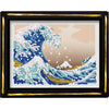 Kit creativo per il tempo libero - LANSAY - Collezione Paillettes - La Grande Onda - Hokusai - Età 14