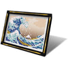Kit creativo per il tempo libero - LANSAY - Collezione Paillettes - La Grande Onda - Hokusai - Età 14