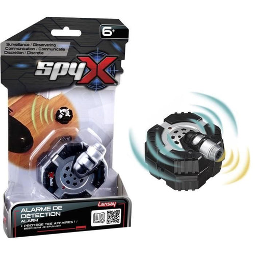 SPY X - ALLARME DI TREAZIONE - Accessori per giocattoli e spia - Panoply spia per bambini - 6 anni - Lansay