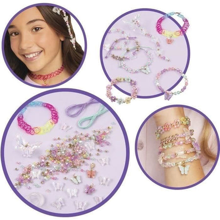 Gioco di creazione di gioielli - LANSAY - 41323 - Make It Real - Bijoux Papillon