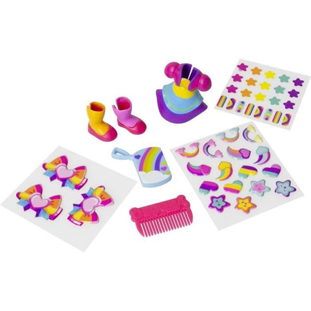 Bambola - LANSAY - 55101 - Decora Girlz - Mini bambole alla moda da personalizzare - Decora