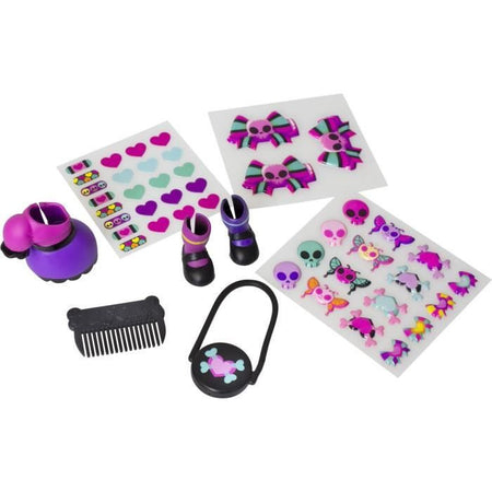 Bambola - LANSAY - 55103 - Decora Girlz - Mini bambole alla moda da personalizzare - Luna