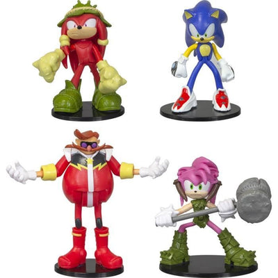 SONIC - 4 FIGURINE ARTICOLATE - 7,5 CM (ASST)