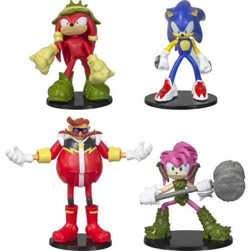 SONIC - 4 FIGURINE ARTICOLATE - 7,5 CM (ASST)