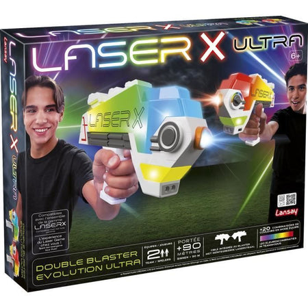Gioco laser - LANSAY - 87552 - Laser X - Double Blaster Evolution Ultra
