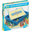 THE PLAYING TREE - 66310 - PICCOLI CAVALLI E GIOCHI D'OCA - SCATOLA DI LEGNO