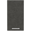 Mobile alto 1 anta battente - Grigio opaco - L 40 x P 31,6 x 72 cm - LASSEN
