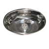 Lavello Inox Ovale Mm.385X265X135