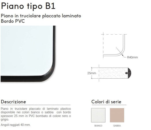 Tavolo da mensa con telaio in tubo di acciaio e sedute in vari colori in polipropilene cm. 200x130
