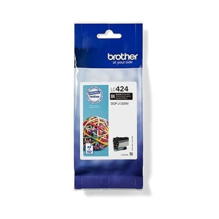 Cartuccia d'inchiostro LC424BK - BROTHER - 750 pagine nero ad alto rendimento - Per DCP-J1200W