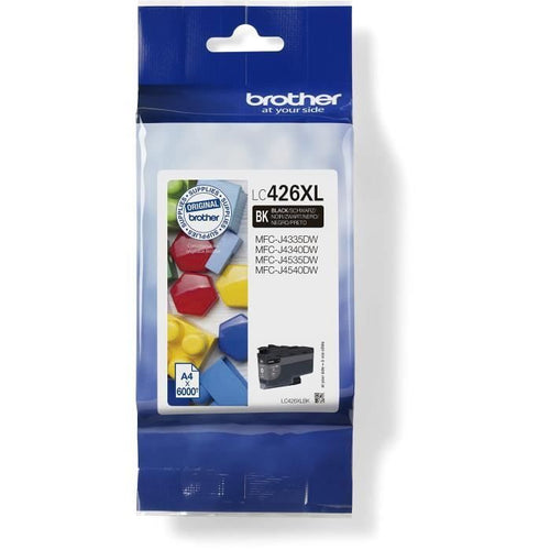 Cartuccia d'inchiostro LC426XLBK - BROTHER - Nero ad alto rendimento da 6000 pagine - Per MFC-J4340DW, MFC-J4540DW e MFC-J4540DWXL