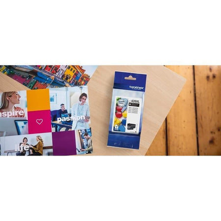 Cartuccia d'inchiostro LC426XLBK - BROTHER - Nero ad alto rendimento da 6000 pagine - Per MFC-J4340DW, MFC-J4540DW e MFC-J4540DWXL